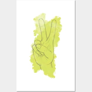 Peace please Posters and Art